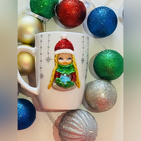 Christmas mug coffee mugs cute mug doll mug - Picture 5 of 15
